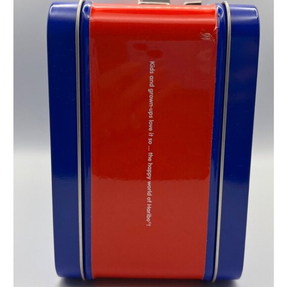 I Love Haribo Blue & Red Metal Tin Lunchbox Decorative Storage Box - Picture 2 of 10